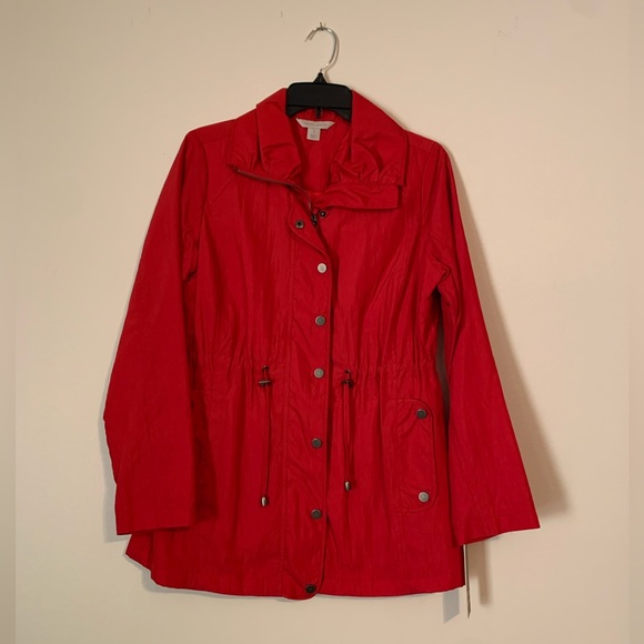 Laura Ashley Jackets & Blazers - NWT! Laura Ashley Women’s Red Jacket w/Lining ~ Sz S